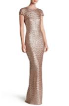 Women's Dress The Population Teresa Body-con Gown - Pink
