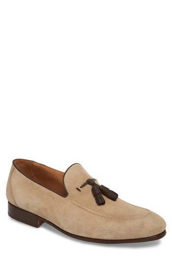 Men's Donald Pliner Ario Tassel Loafer M - Beige