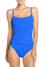 Women's La Blanca 'island Goddess' One-piece Swimsuit - Blue