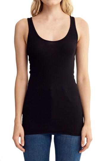 Women's Lamade Double-u Neck Tank - Black