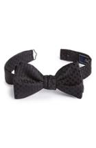 Men's David Donahue Geometric Silk Bow Tie