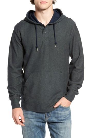 Men's O'neill Kap Henley Hoodie - Blue