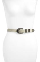 Women's Lovestrength Basic Leather Belt, Size /small - Natural