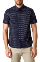 Men's 7 Diamonds Moon Hop Trim Fit Sport Shirt - Blue