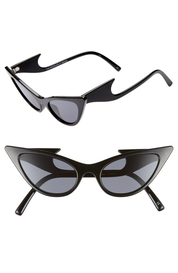 Women's Adam Selman X Le Specs The Prowler 53mm Sunglasses - Black
