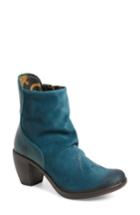 Women's Fly London Hota Slouch Bootie .5-6us / 36eu - Blue