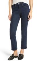 Women's Paige Margot High Waist Ankle Straight Jeans - Blue
