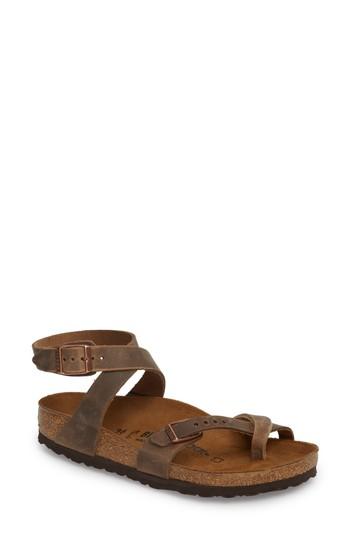 Women's Birkenstock 'yara' Sandal -5.5us / 36eu D - Brown