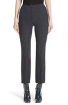 Women's Atlein Tweed Galaxy High Waist Pants Us / 34 Fr - Blue