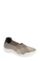 Women's Bernie Mev. Rigged Fly Slip-on Sneaker Us / 35eu - Metallic