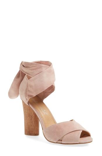 Women's Splendid Johnson Block Heel Sandal M - Pink