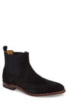 Men's Stacy Adams Madison Ii Wingtip Chelsea Boot .5 D - Black
