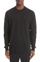 Men's Rick Owens Jersey Long Sleeve T-shirt - Black