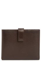 Men's Mezlan Perseo Leather Travel Wallet - Brown