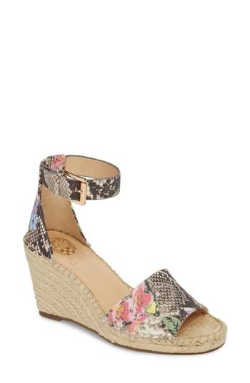 Women's Vince Camuto Leera Wedge Sandal M - Purple