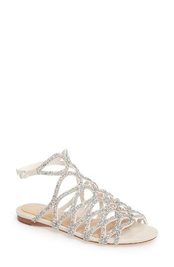 Women's Imagine By Vince Camuto Ralee Glitter Sandal M - Metallic