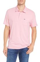Men's Vineyard Vines Edgartown Solid Stretch Polo - Red