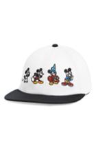 Men's Vans X Disney Mickey's 90th Anniversary Jockey Hat - White