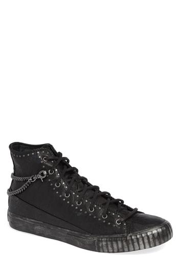 Men's John Varvatos Bootleg Sneaker .5 M - Black