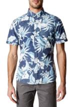 Men's 7 Diamonds Voodoo Chile Trim Fit Sport Shirt - Blue