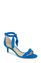 Women's Alexandre Birman Clarita Knotted Sandal M - Blue