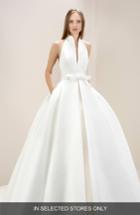Women's Jesus Peiro Antoinette Halter Satin Ballgown, Size In Store Only - Ivory