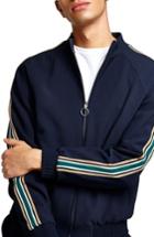 Men's Topman Track Jacket - Blue