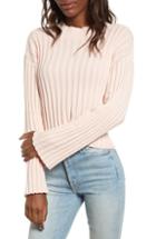Women's Bp. Shadow Rib Sweater, Size - Pink