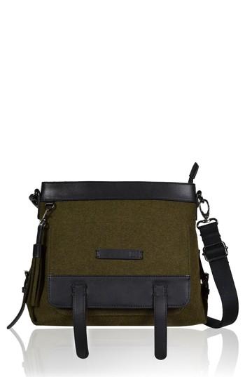 Sherpani Willow Boiled Wool Crossbody Bag - Brown