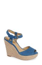 Women's Michael Michael Kors Carlyn Espadrille Wedge Sandal M - Blue