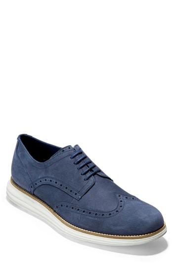 Men's Cole Haan 'original Grand' Wingtip W - Blue