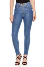 Women's Sandro High Waist Skinny Jeans - Blue