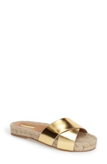 Women's Topshop 'frank' Espadrille Slide Sandal