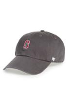 Men's 47 Brand Collegiate Clean-up Stanford Cardinals Ball Cap - Grey