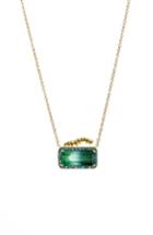Women's Daniela Villegas Happy Caterpillar Green Sapphire & Tourmaline Necklace (nordstrom Exclusive)