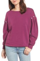 Women's Rebecca Minkoff Ellison Sweatshirt, Size - Purple