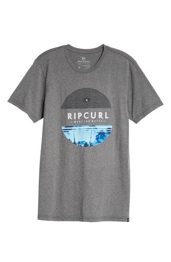 Men's Rip Curl Summer Days Mock Twist T-shirt - Grey