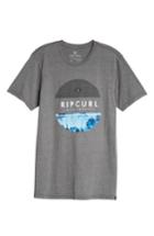 Men's Rip Curl Summer Days Mock Twist T-shirt - Grey