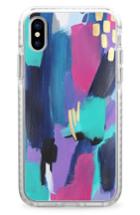 Casetify Glitz Glam Iphone X Case - Blue