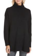 Women's Nordstrom Signature Cashmere Turtleneck Pullover - Black