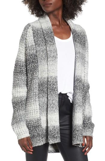 Women's Bp. Ombre Cardigan, Size - Grey