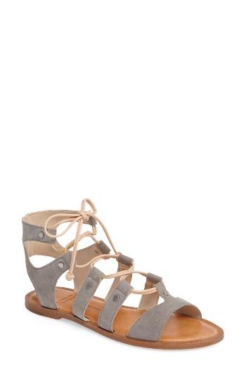Women's Dolce Vita 'jasmyn' Ghillie Sandal .5 M - Grey