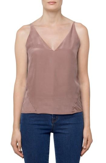 Women's J Brand Lucy Silk Camisole - Pink