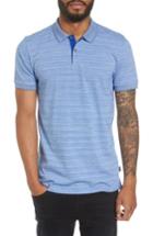 Men's Boss Phillipson Flame Slim Fit Polo - Blue