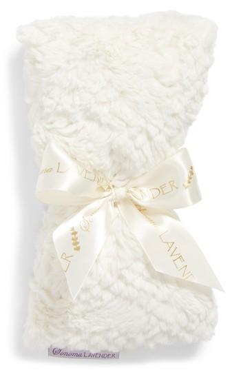 Sonoma Lavender Faux Shearling Spa Mask