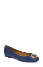 Women's Tory Burch Benton Ballet Flat M - Blue