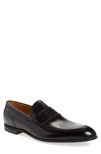 Men's Gucci 'ravello' Penny Loafer .5us / 11.5uk - Black