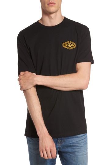 Men's Vans Original Lockup Graphic T-shirt - Black