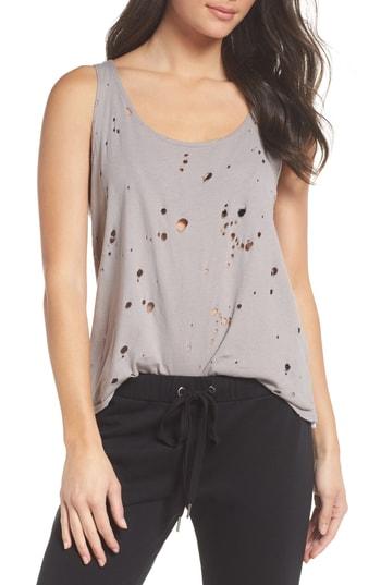 Women's Michael Lauren Brock Distressed Lounge Tank