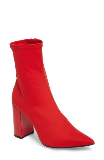 Women's Jeffrey Campbell Siren Bootie M - Red